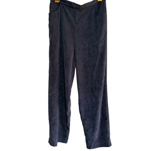 Crazy Horse by Liz Claiborne Womens‎ Brown “Velvet” pants sz 12 petite. EUC